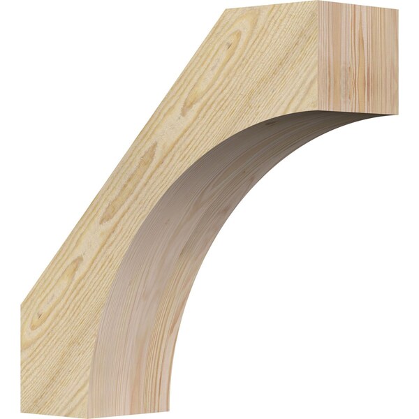 Ekena Millwork 6"W x 20"D x 20"H Westlake Rough Sawn Knee Brace, Douglas Fir BRC06X20X20WTL00RDF - main